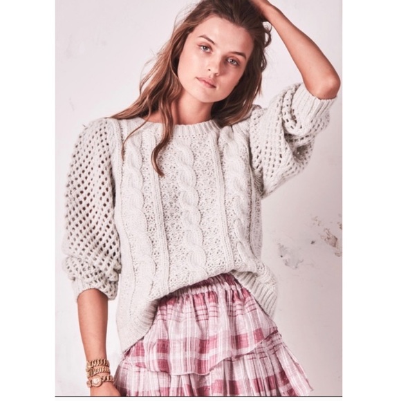 LoveShackFancy Sweaters - Love Shack Fancy Rosie Sweater.